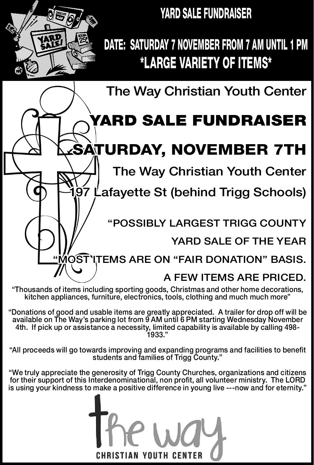 The Way Christian Youth Center – “I am the way and the truth and the ...